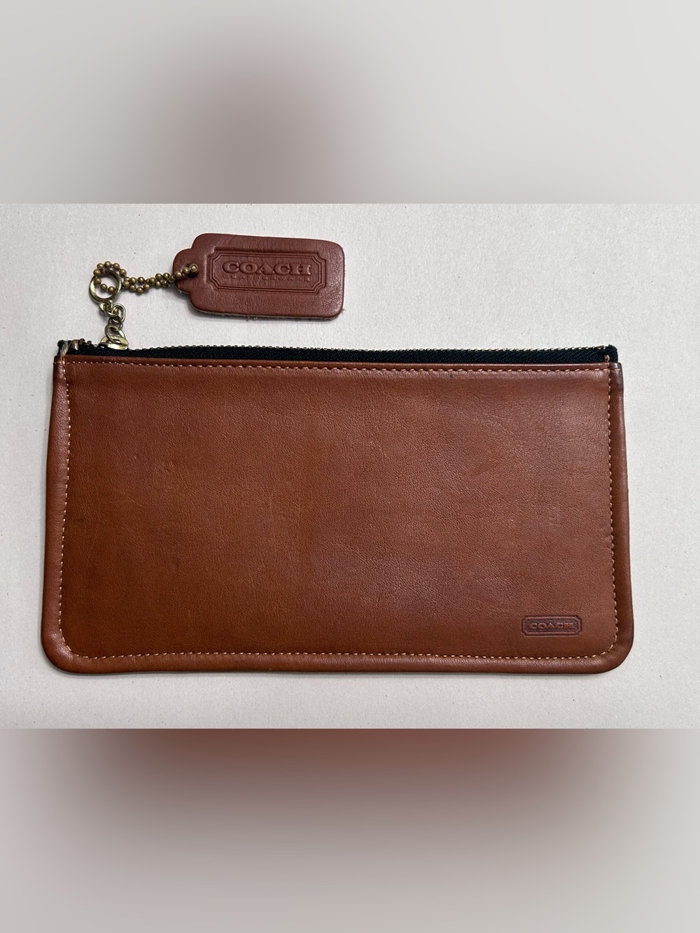 Vintage coach, British Tan skinny case